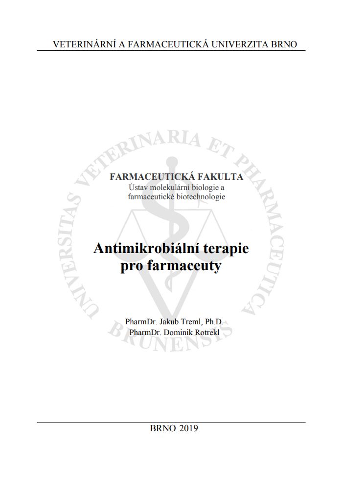 Obálka pro Antimikrobiální terapie pro farmaceuty