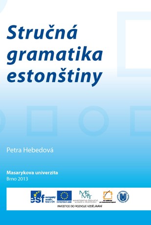 Obálka pro Stručná gramatika estonštiny