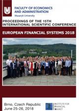 European Financial Systems 2018. Proceedings of the 15th International Scientific Conference (Cover image)