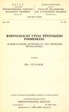 Morfologický vývoj těšínského Podbeskydí / Morphologische Entwicklung des Teschener Hügellandes (Cover image)