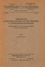 Související publikace: Příspěvek k theorii plochy stupně třetího s uniplanárním bodem/Remarques sur une surface cubique a point uniplanaire