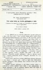 Související publikace: Vliv roční doby na tvorbu glykogenu u žab / L’influence des saisons de l’année sur la production de glycogène chez les grenouilles