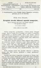 Související publikace: Biologická zkouška účinnosti saponinů senegových / Épreuve biologique faite dans le but d’établir l’efficacité des saponines du senega