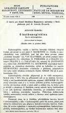 O kathemoglobinu / Sur la cathémoglobine (Cover image)