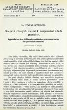 Související publikace: Ocenění různých metod k rozpoznání mladé gravidity / Appréciation des différentes méthodes pour reconnaître des gravidités récentes