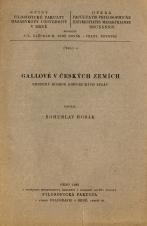 Gallové v českých zemích : kritický rozbor historických zpráv (Cover image)