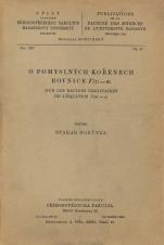 O pomyslných kořenech rovnice Γ [z] / a (Cover image)