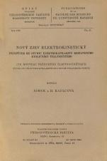 Nový zjev elektrokinetický : příspěvek ke studiu elektrokapilarity roztaveného kysličníku telluričitého (Cover image)