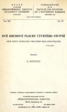 Dvě kruhové plochy čtvrtého stupně (Cover image)