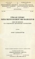 Výklad vzniku netlumených kmitů mechanických (Cover image)