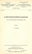 Související publikace: O difusních potenciálech. III.