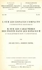 Sur les espaces compacts (Cover image)