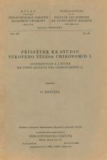 Související publikace: Příspěvek ke studiu tukového tělesa chironomid. I