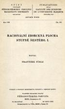 Racionální zborcená plocha stupně šestého. I. (Cover image)