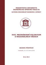 XVII. Mezinárodní kolokvium o regionálních vědách. Sborník příspěvků. Hustopeče, 18.–20. června 2014 (Cover image)