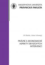 Obálka pro Právní a ekonomické aspekty devizových intervencí