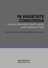 In varietate concordia: soubor vědeckých statí k poctě prof. Vladimíra Týče (Cover image)