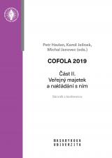 Související publikace: COFOLA 2019. Část II. – Veřejný majetek a nakládání s ním