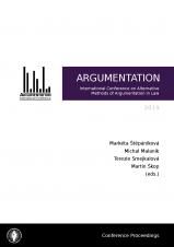 Související publikace: Argumentation 2019. International Conference on Alternative Methods of Argumentation in Law