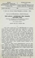 Související publikace: Další pokusy o podněcování růstu krmením unavenými svaly / Ultérieures recherches sur la stimulation de la croissance par l’administration des muscles fatigués