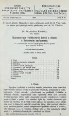 Související publikace: Koncentrace vodíkových iontů u slepic s Rousovým sarkomem / La concentration en ion d’hydrogène chez les poules avec sarcome de Rous