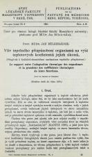 Související publikace: Vliv tepelného přizpůsobení organismů na výši teplotových koeficientů jejich úkonů / Le rapport entre l’adaptation thermique des organismes et la grandeur des coëfficients thermiques de leurs fonctions : [příspěvek k fysikálně-chemickému mechanismu tepelného přizpůsobení]