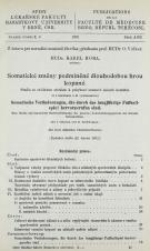 Somatické změny podmíněné dlouhodobou hrou kopané : studie se zvláštním zřetelem k pohybové soustavě dolních končetin / Somatische Veränderungen, die durch das langjährige Fussballspiel hervorgerufen sind : eine Studie mit besonderer Berücksichtigung des passiven Lokomotionsapparates der distalen Extremitäten (Cover image)