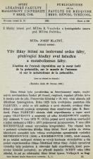 Vliv žlázy štítné na isolované srdce žáby, přežívající hladký sval žaludku a metabolismus žáby / L’action de l’extrait thyroidien sur le coeur isolé de la grénouille, sur le muscle de l’estomac et sur le métabolisme de la grénouille (Cover image)