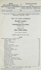 Související publikace: Rozbití buňky / Désintégration de la cellule. Část 2. Kapitola 3, Zjev rozbití buňky