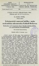 Související publikace: Kolorimetrické stanovení hořčíku v moku mozkomíšním mikrometodou Kolthoff-Bečkovou / Recherches sur le magnesium dans le liquide céphalorachidien avec mierométhode [!] de Kolthoff-Bečka