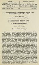 Neionisovaný chlor v krvi / Le chlore non-ionisé du sang / Le chlore non-ionisé du sang (Cover image)