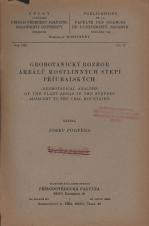 Související publikace: Geobotanický rozbor areálů rostlinných stepí příuralských