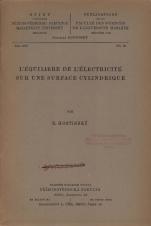 Související publikace: L’équilibre de l’électricité sur une surface cylindrique