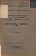 Související publikace: Nástin zeměpisného rozšíření lišejníků na Moravě vzhledem k poměrům evropským : srovnávací studie fytogeografická
