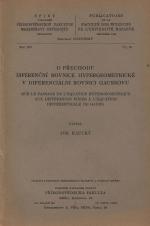 Související publikace: O přechodu diferenční rovnice hypergeometrické v diferenciální rovnici Gaussovu