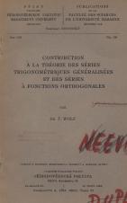 Contribution a la théorie des séries trigonométriques généralisées et des séries a fonctions orthogonales (Cover image)