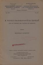 K teorii Markovových řetězů (Cover image)