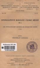 Spongilitové horniny české křídy. Díl I (Cover image)