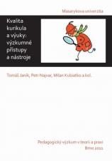 Kvalita kurikula a výuky. výzkumné přístupy a nástroje (Cover image)