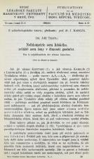 Související publikace: Nefelometrie sera lidského, zvláště sera ženy v činnosti gestační / Sur la néphélométrie des sérums humaines