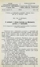 Související publikace: O změnách v obraze krevním za těhotenství, porodu a v šestinedělí / Sur les changements du sang pendant la grossesse, pendant l’accouchement et apres l’accouchement