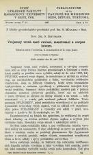 Související publikace: Vzájemný vztah mezi ovulací, menstruací a corpus luteum / Rélation entre l’ovulation, la menstruation et le corps jaune