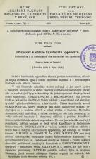 Příspěvek k otázce karcinoidů appendixů / Contribution à la classification des carcinoïdes de l’appendice (Cover image)