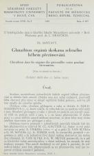 Související publikace: Glutathion orgánů skokana zeleného během přezimování / Glutathion dans les organes des grenouilles vertes pendant hivernation