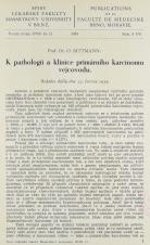 Související publikace: K pathologii a klinice primárního karcinomu vejcovodu / Sur la pathologie et la clinique du carcinome primaire de la trompe