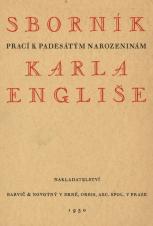 Sborník prací k padesátým narozeninám Karla Engliše (Cover image)