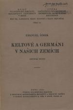 Keltové a Germáni v našich zemích : kritická studie (Cover image)