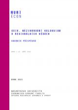 Související publikace: XXIV. mezinárodní kolokvium o regionálních vědách. Sborník příspěvků