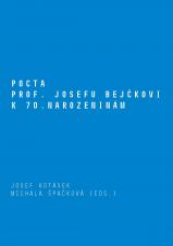 Pocta prof. Josefu Bejčkovi k 70. narozeninám (Cover image)