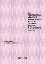 XV. studentská vědecká konference Katedry českého jazyka a literatury. 23. března 2023 (Cover image)